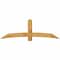 Ekena Millwork Bellingham Rough Sawn Timber Gable Bracket, Western Red Cedar, 84"W x 28"H x 2"D x 6"F, 8/12 Pitch GBW084X28X0206BEL00RWR - alternate 1